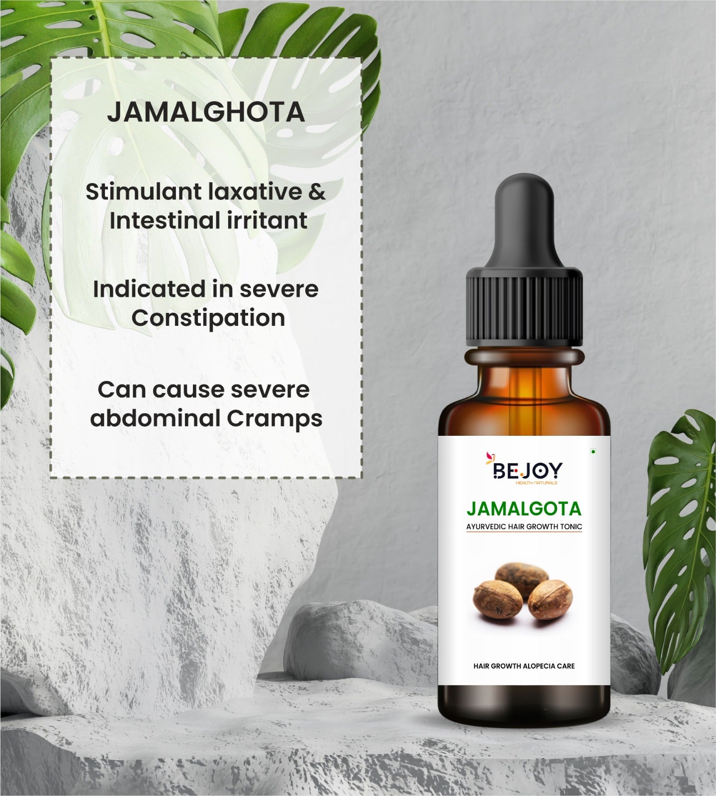 Jamalgota Oil For Hair fall Control and Hair growth oil for men and women