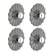 Petal Shaped Adhesive Wall Hooks (5Pcs)