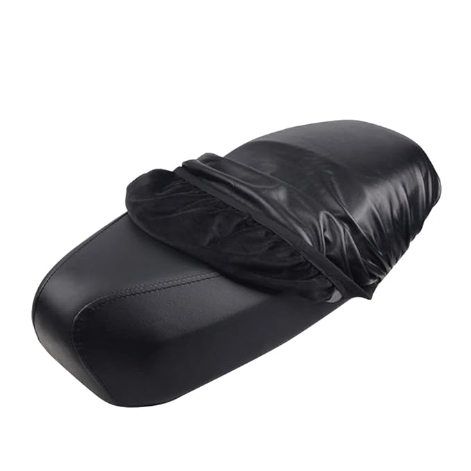 Motorcycle Seat Cover, Breathable Anti-Slip PU Leather Motorcycle Seat Cushion Cover Waterproof Seat Protector Cover