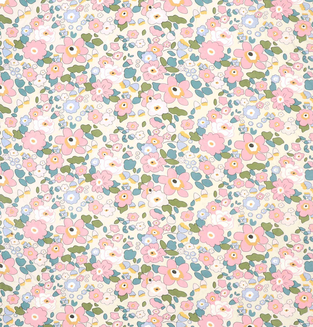 Super Soft Glace Cotton All Round Elastic Fitted Double Bed Bedsheet with 2 Pillow Covers-72x78x8