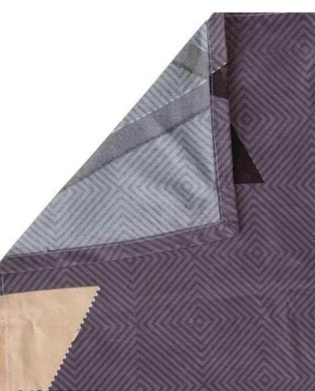 Super Soft Glace Cotton All Round Elastic Fitted Double Bed Bedsheet with 2 Pillow Covers-72x78x8