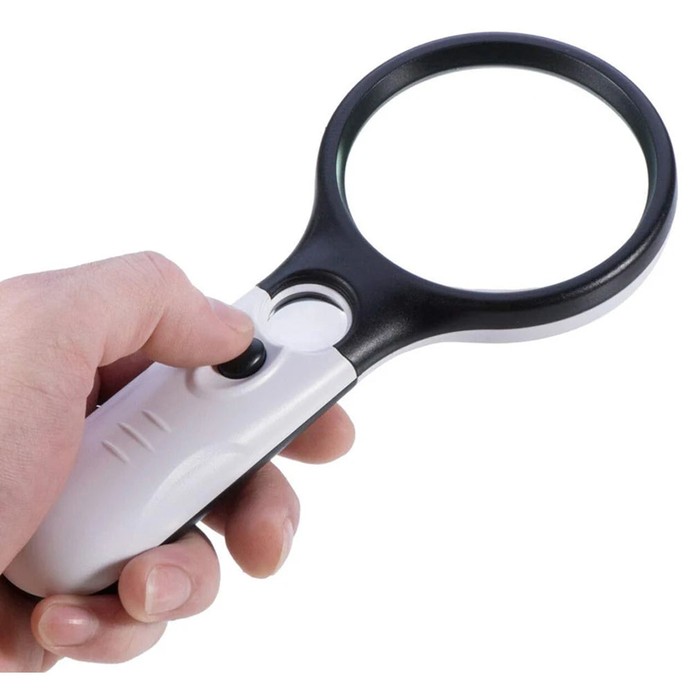 Magnifying Glass With 3 LED Lights